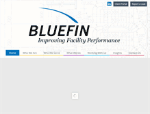 Tablet Screenshot of bluefinllc.com